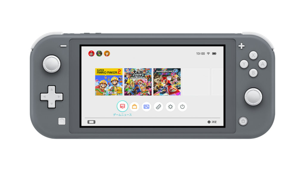 La Nintendo Switch Lite en gris