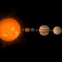 Une représentation du système solaire (avec Pluton). // Source : Pixabay (photo recadrée)