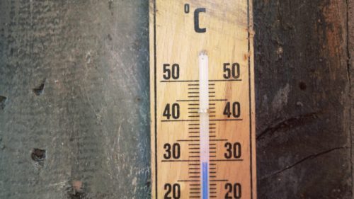 Un thermomètre. // Source : Pxhere (photo recadrée)
