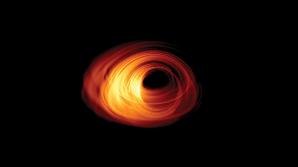 L'horizon des événements d'un trou noir. // Source : Flickr/CC/Stuart Rankin (photo recadrée)