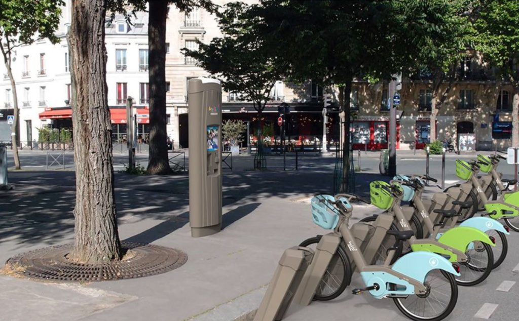 Les parisiens n'ont pour l'instant pas droit à la nouvelle fonctionnalité.. // Source : Velib'