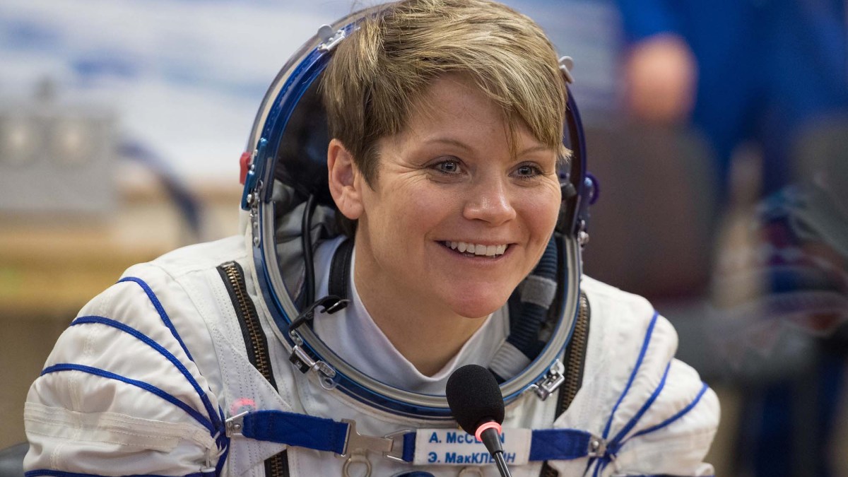 Anne McClain, le 3 décembre 2018. // Source : NASA/Aubrey Gemignani