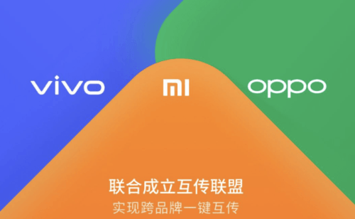 AirDrop par Xiaomi, Oppo et Vivo // Source : Xiaomi (via WeChat)