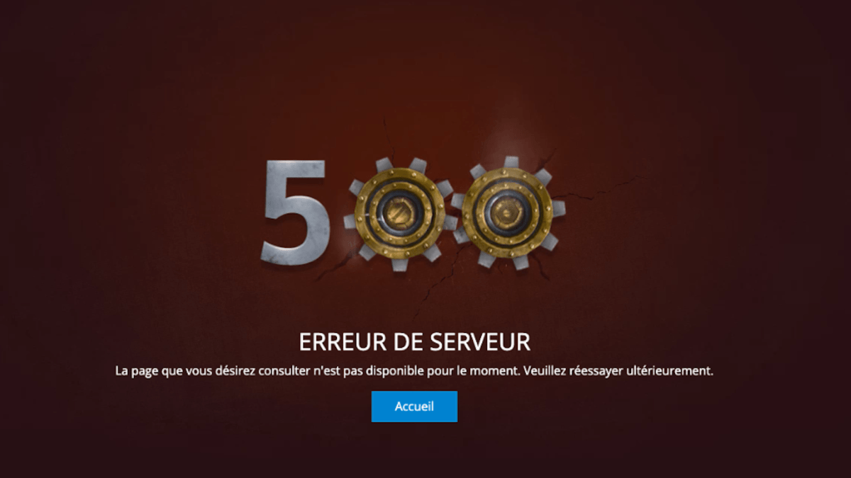 Le serveur de WOW en PLS // Source : Battle.net