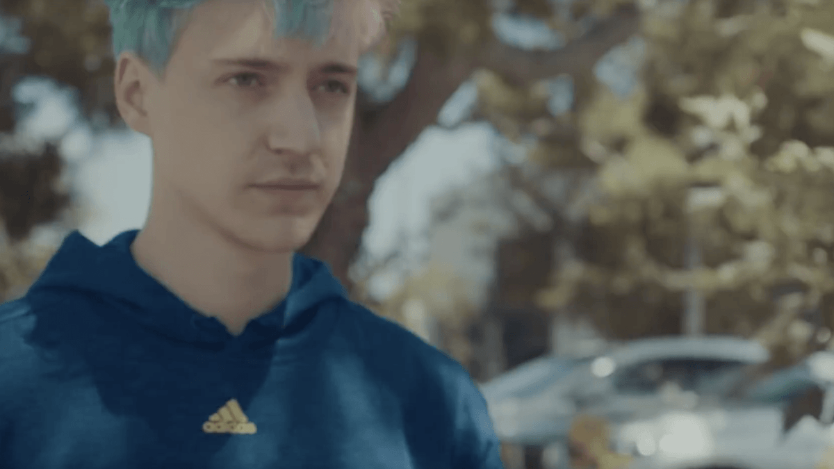 Ninja x Adidas // Source : YouTube Ninja