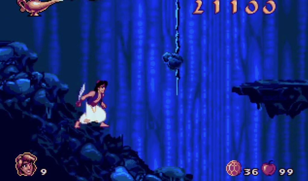 Aladdin sur Mega Drive // Source : Capture YouTube
