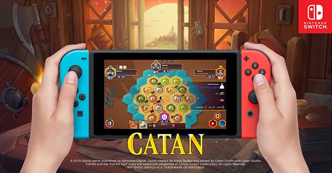 Catan sur Switch // Source : Nintendo