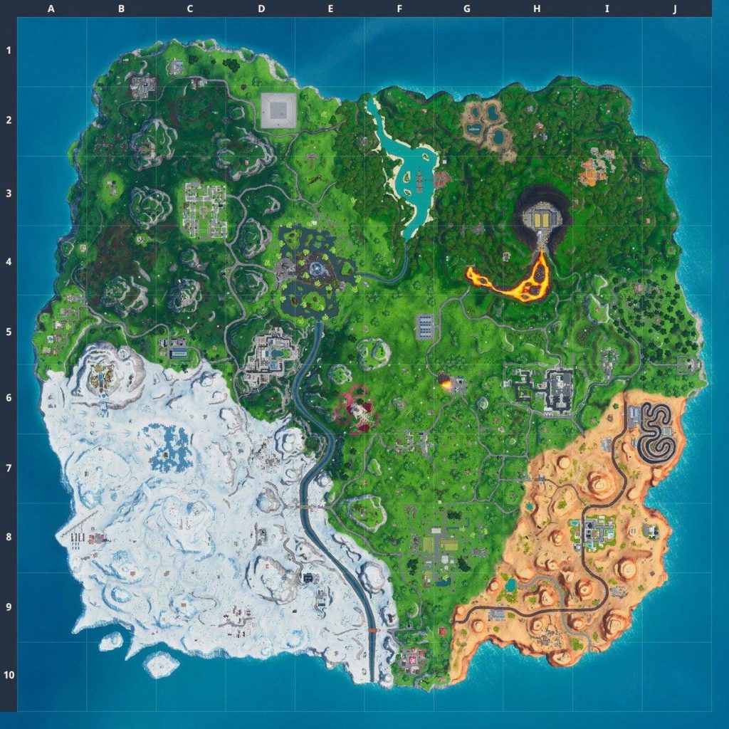 La nouvelle carte de la saison X