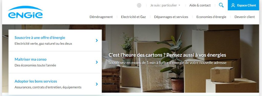 Les sites web des fournisseurs de gaz et d'électricité permettent d'ouvrir un contrat en quelques minutes.