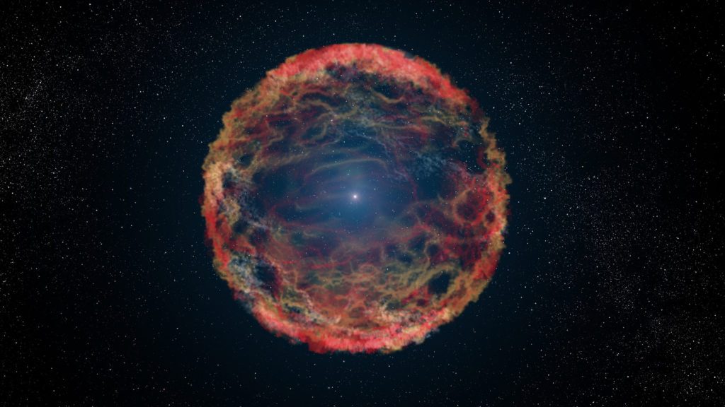 Une supernova. // Source : Pixabay (photo recadrée)