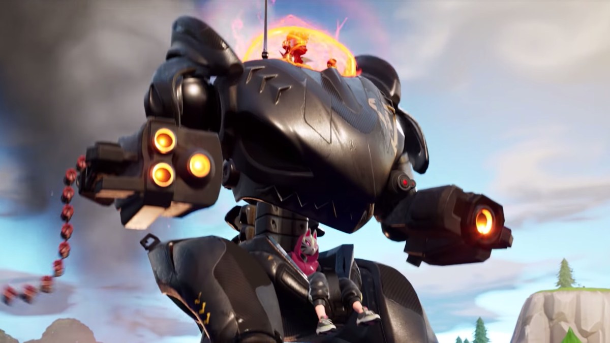 Le nouveau robot BRUTE // Source : YouTube/Fortnite