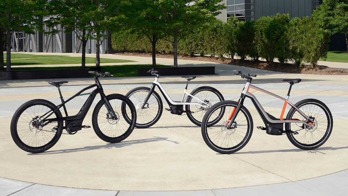 Le prototypes de e-velo de Harley-Davidson // Source : Harley-Davidson