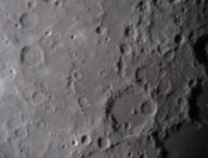 Des cratères sur la Lune. // Source : Flickr/CC/Richard Freeman (photo recadrée)