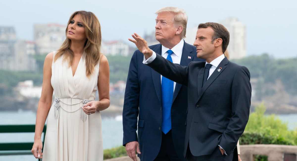 Macron Trump