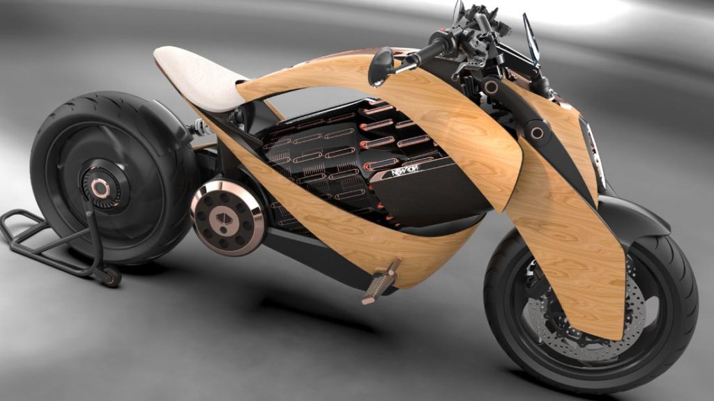 Moto électrique Newron // Source : Newron Moto électrique Newron // Source : Newron