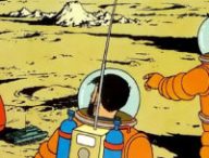 Extrait de Tintin sur la lune. // Source : Hergé