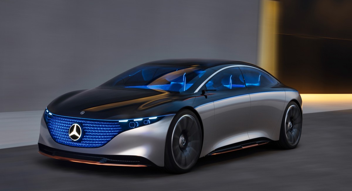 Mercedes Vision EQS // Source : Mercedes