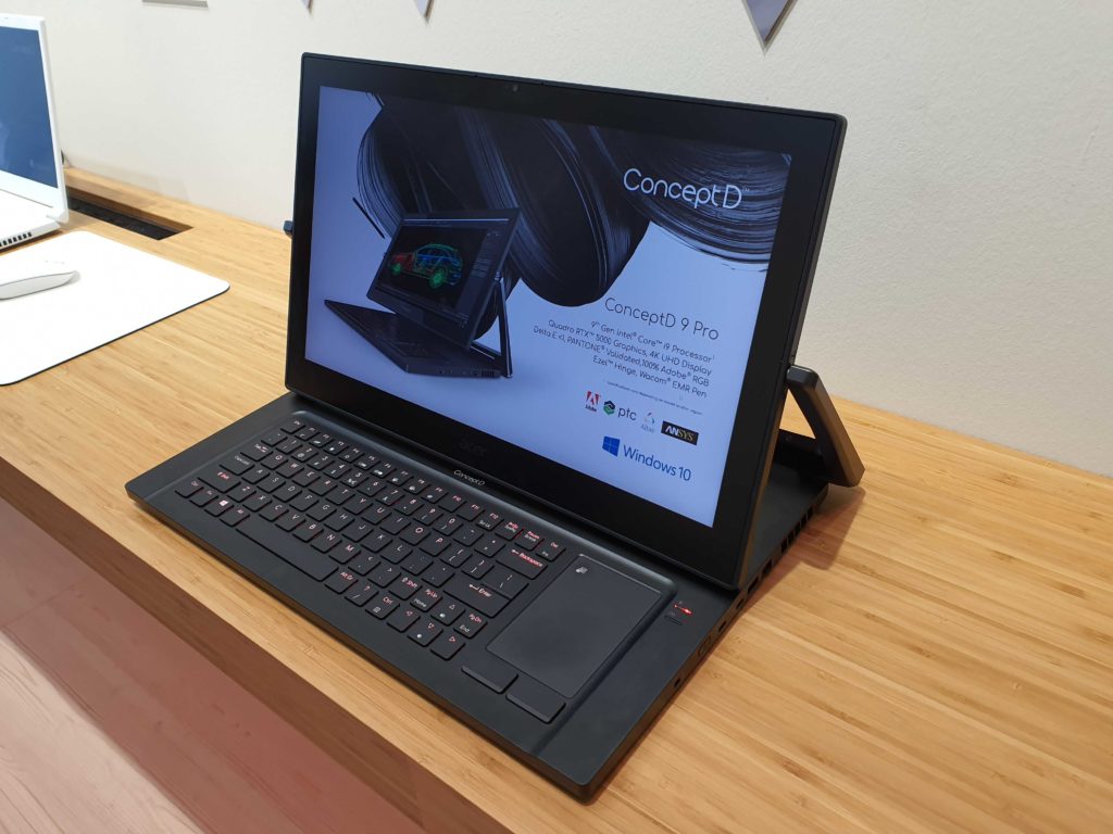 Acer ConceptD 9 Pro // Source : Numerama Acer ConceptD 9 Pro // Source : Numerama