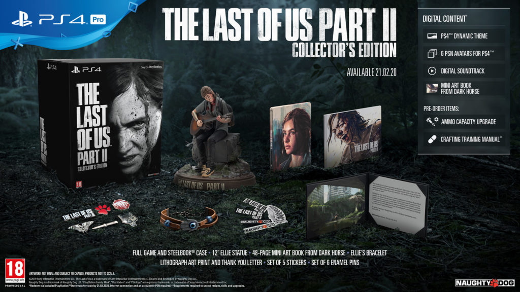 L'édition collector de The Last of Us Part II // Source : Sony