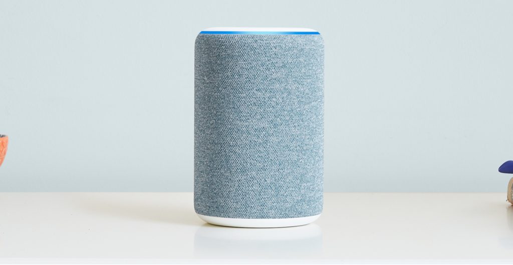 Une enceinte Amazon Echo. // Source : Amazon