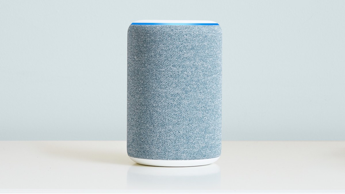 Une enceinte Amazon Echo. // Source : Amazon