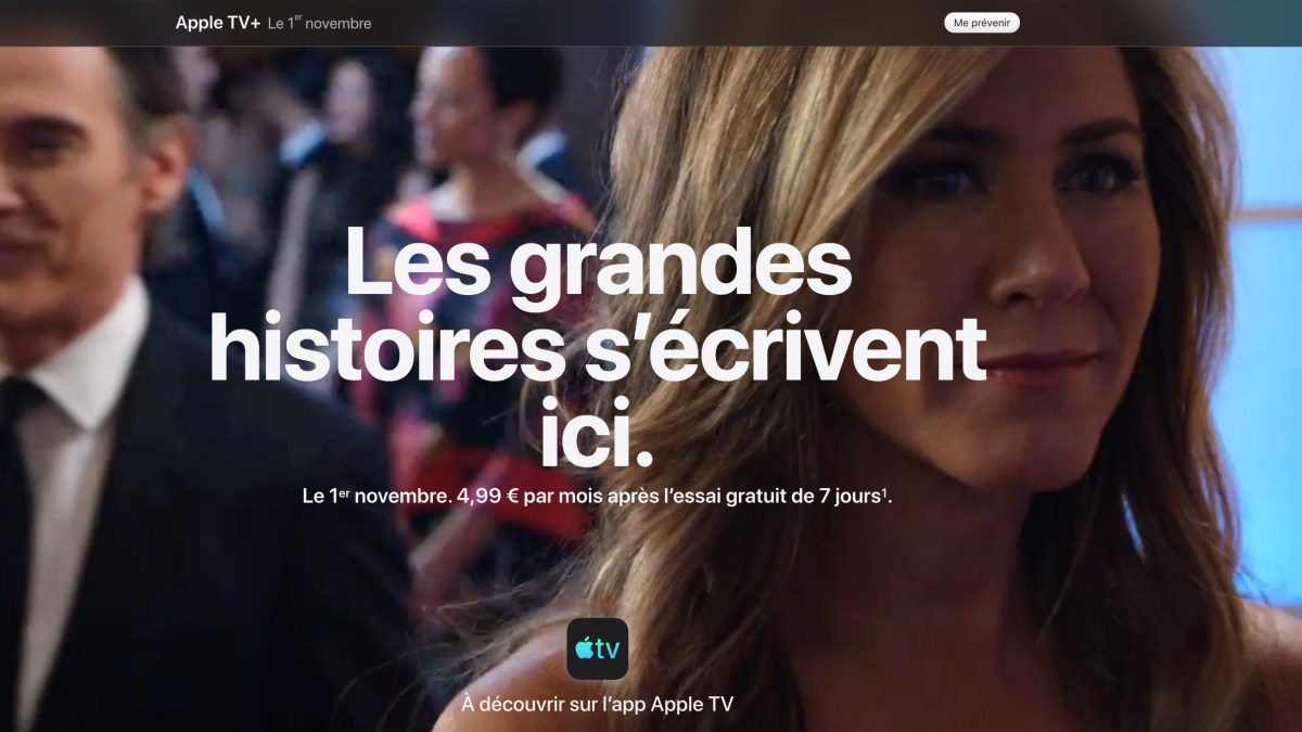 Apple TV+ en France // Source : Apple