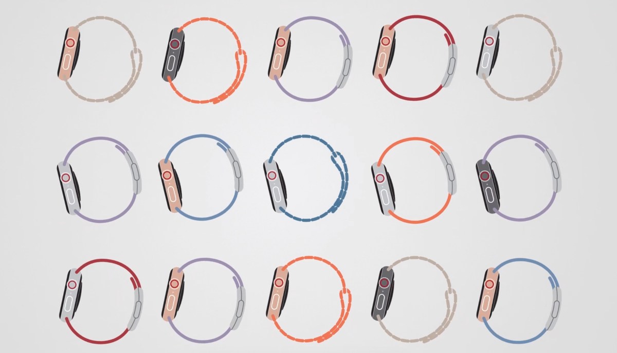 Des dessins d'Apple Watch // Source : Apple