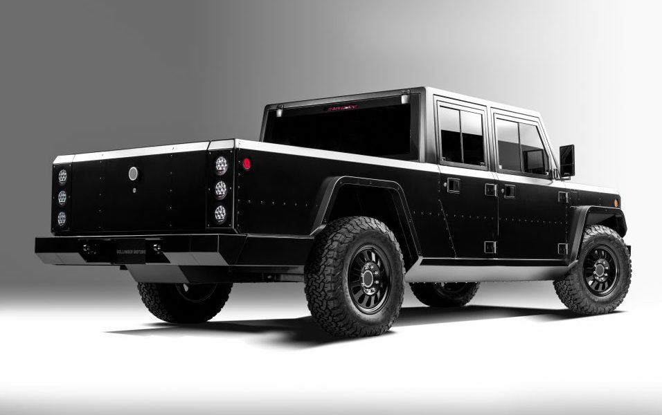 Pickup électrique B2 de Bollinger Motors // Source : Bollinger Motors Pickup électrique B2 de Bollinger Motors // Source : Bollinger Motors