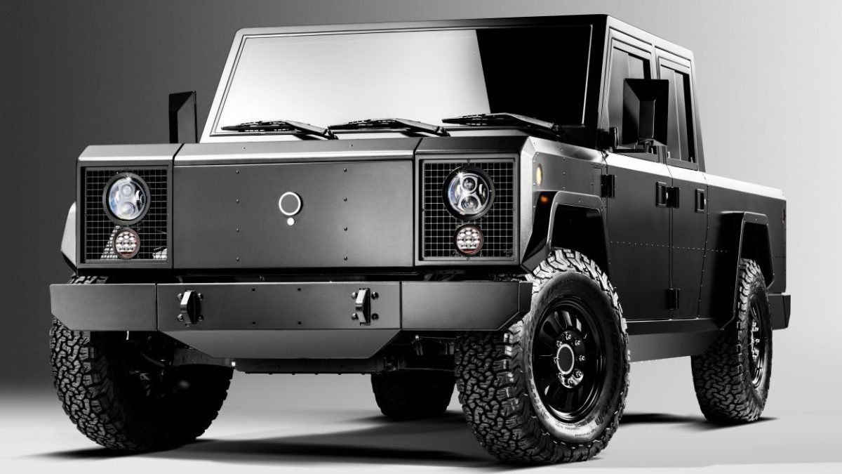 Pickup électrique B2 de Bollinger Motors // Source : Bollinger Motors