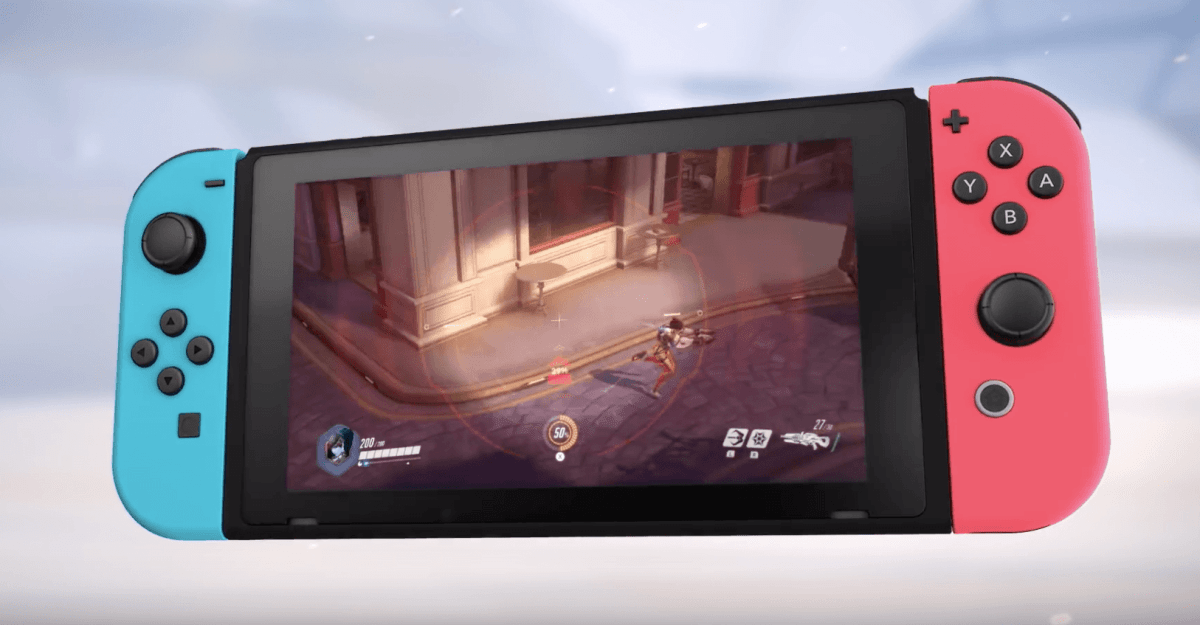 Overwatch sur Switch // Source : Capture YouTube