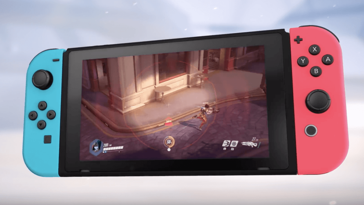 Overwatch sur Switch // Source : Capture YouTube