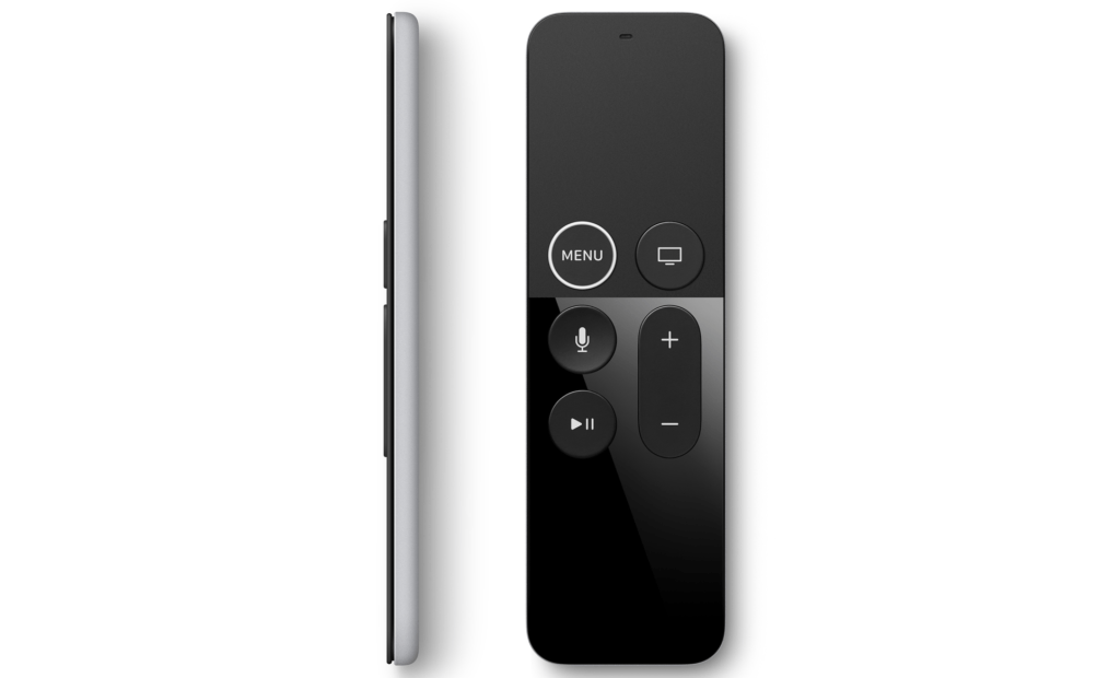 Télécommande de l'Apple TV // Source : Apple Télécommande de l'Apple TV // Source : Apple