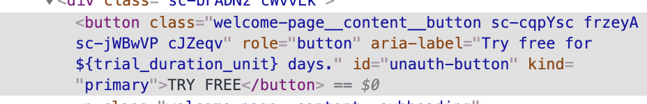 Il est possible de faire apparaître le bouton en bidouillant le code source, mais cela n'a aucun effet // Source : Code source