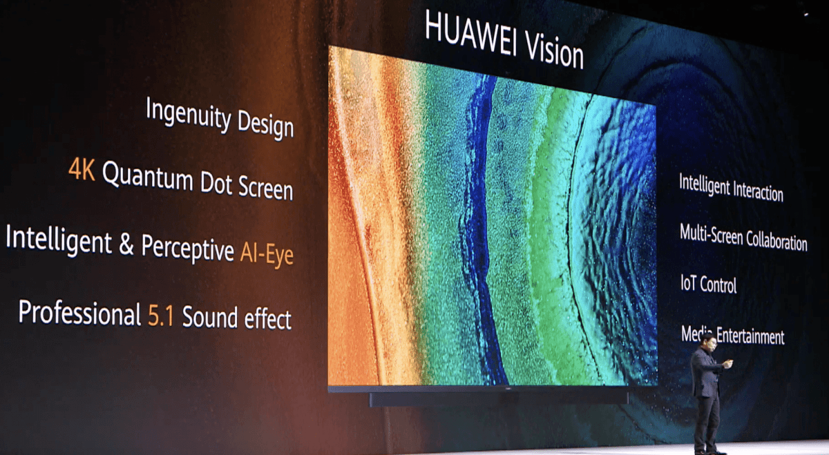 Téléviseur Huawei Vision // Source : Huawei