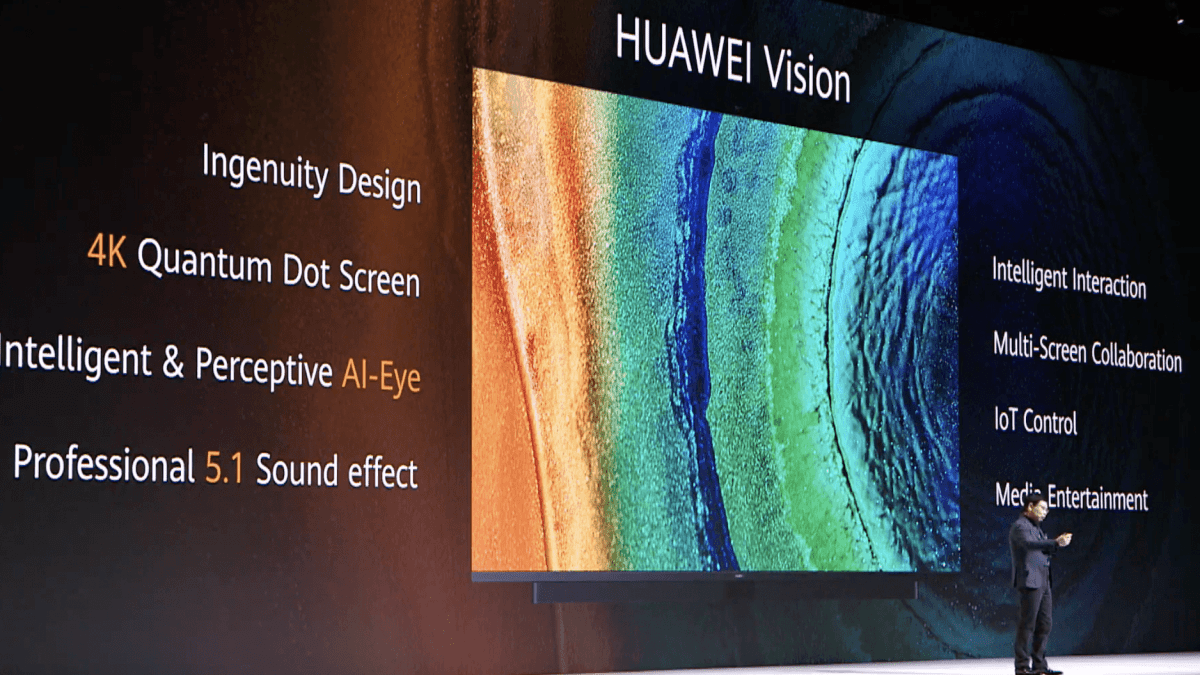 Téléviseur Huawei Vision // Source : Huawei