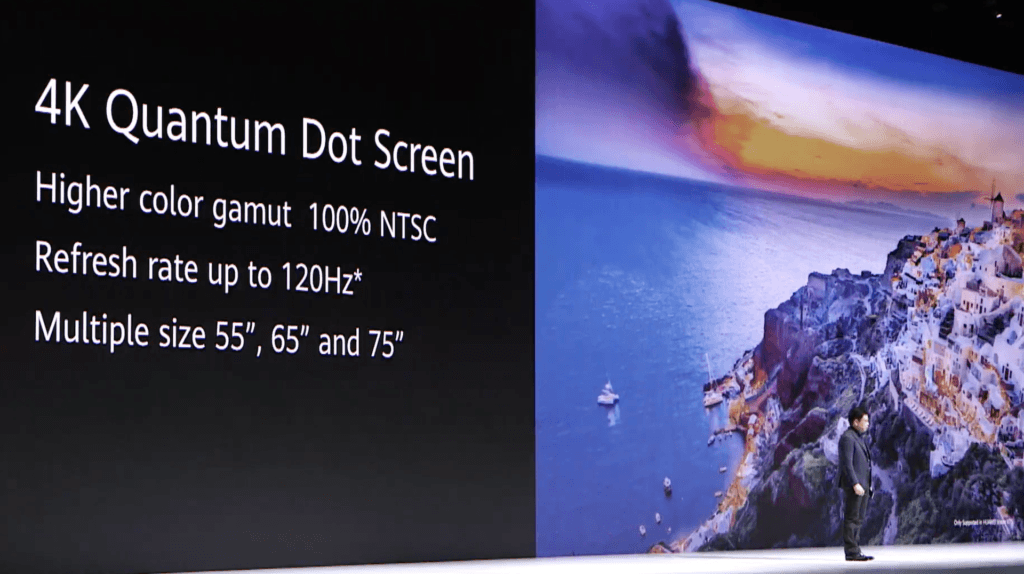 Téléviseur Huawei Vision // Source : Huawei Téléviseur Huawei Vision // Source : Huawei