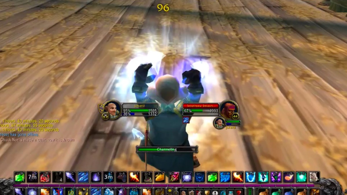 Jokerd dans World of Warcraft Classic  // Source : Capture Twitch
