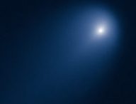 La comète ISON. // Source : NASA, ESA, J.-Y. Li (Planetary Science Institute), and the Hubble Comet ISON Imaging Science Team