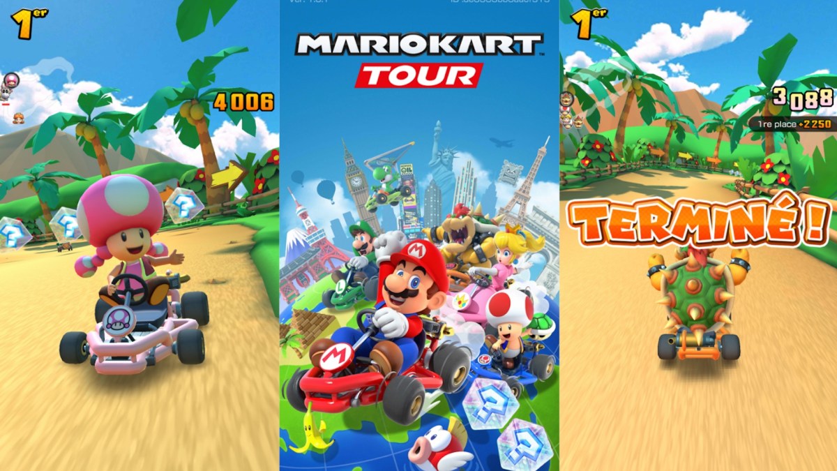 Captures de Mario Kart Tour