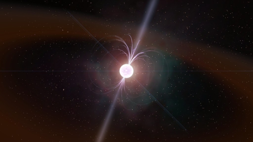Une étoile à neutrons. // Source : Kevin Gill