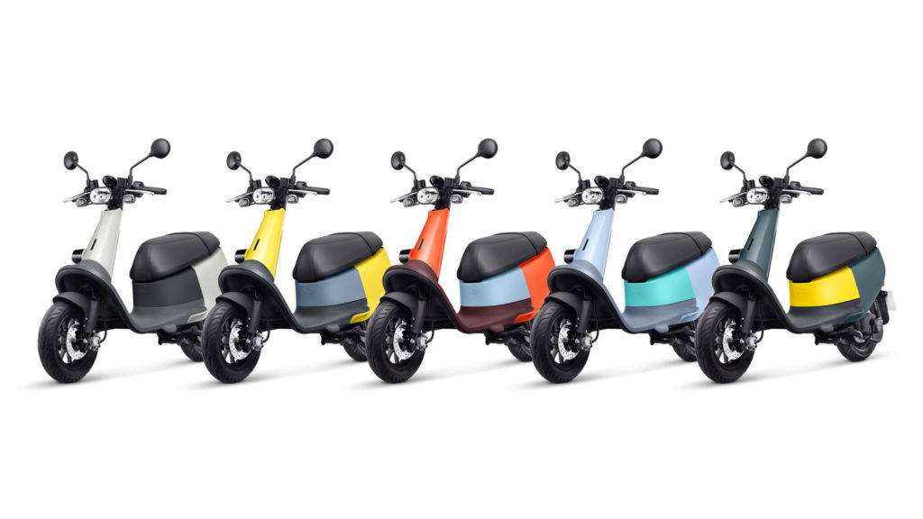 Toutes les couleurs du prochain Gogoro VIVA // Source : URL Toutes les couleurs du prochain Gogoro VIVA // Source : URL