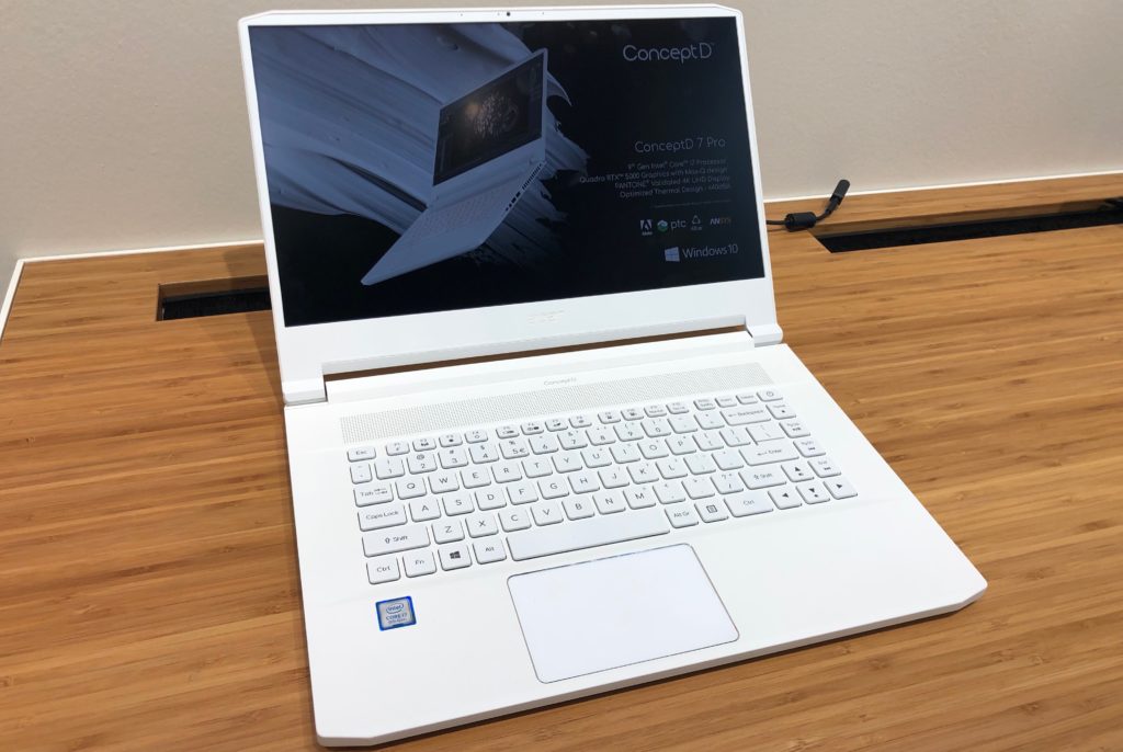 Acer ConceptD 7 // Source : Acer Acer ConceptD 7 // Source : Acer