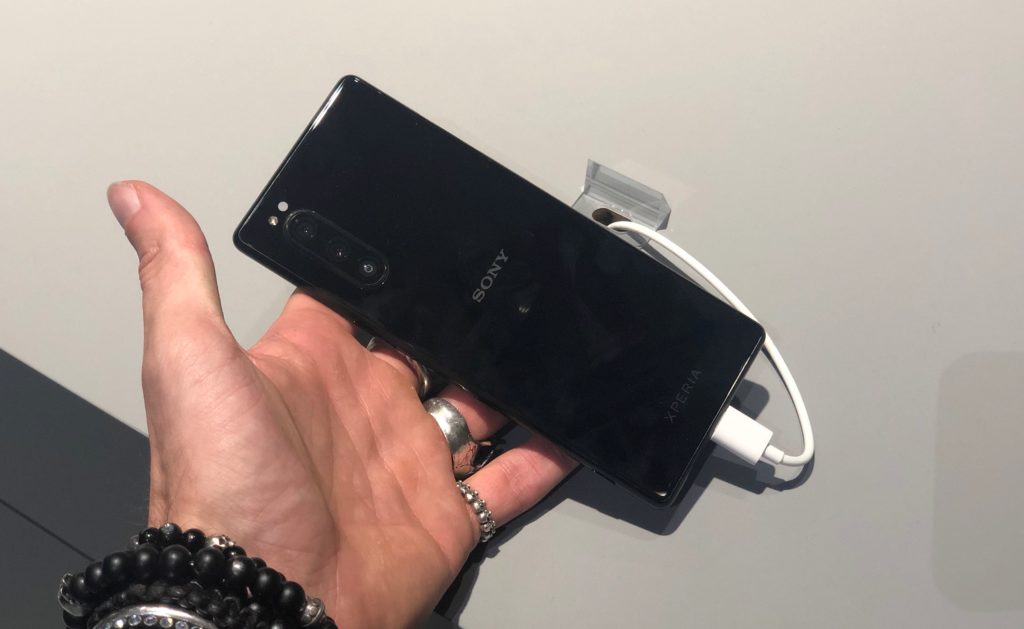 Le dos du Sony Xperia 5 // Source : Numerama Le dos du Sony Xperia 5 // Source : Numerama