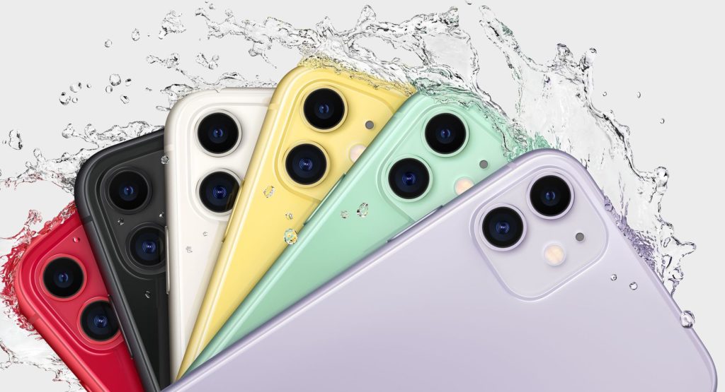 iPhone 11 , plouf // Source : Apple iPhone 11 , plouf // Source : Apple
