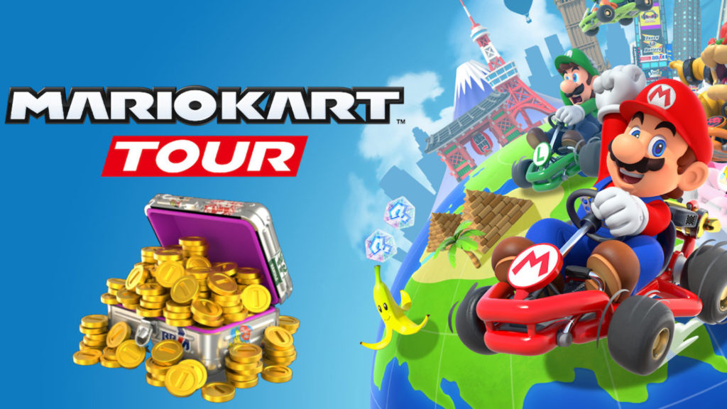 Argent Mario Kart Tour // Source : Montage Numerama