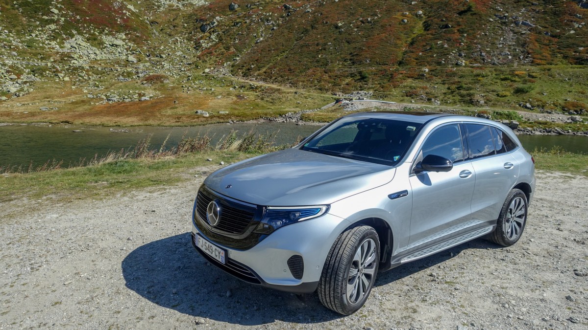 Mercedes EQC // Source : David Nogueira pour Numerama