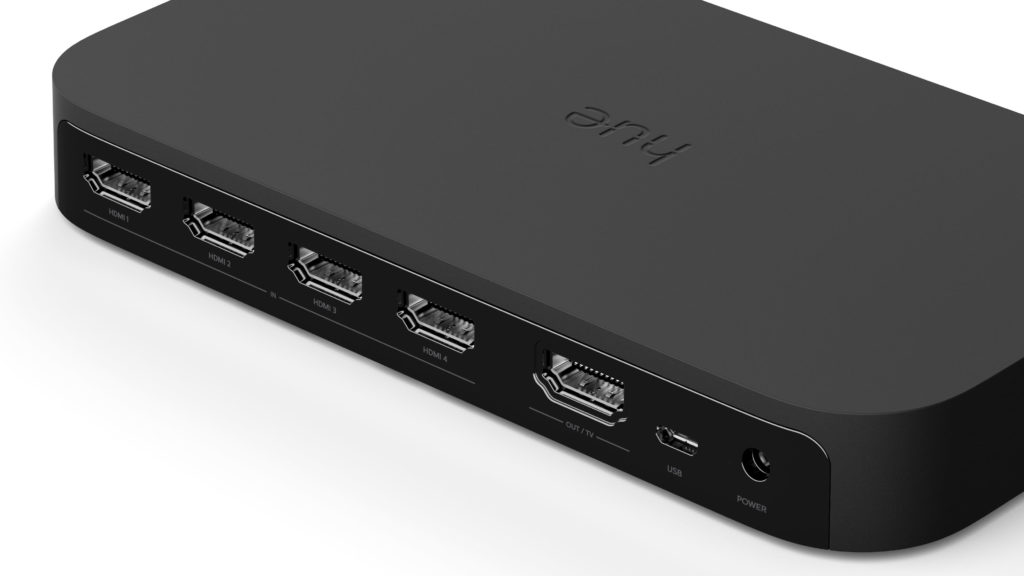 Philips Hue Play HDMI Sync Box // Source : Philips Philips Hue Play HDMI Sync Box // Source : Philips