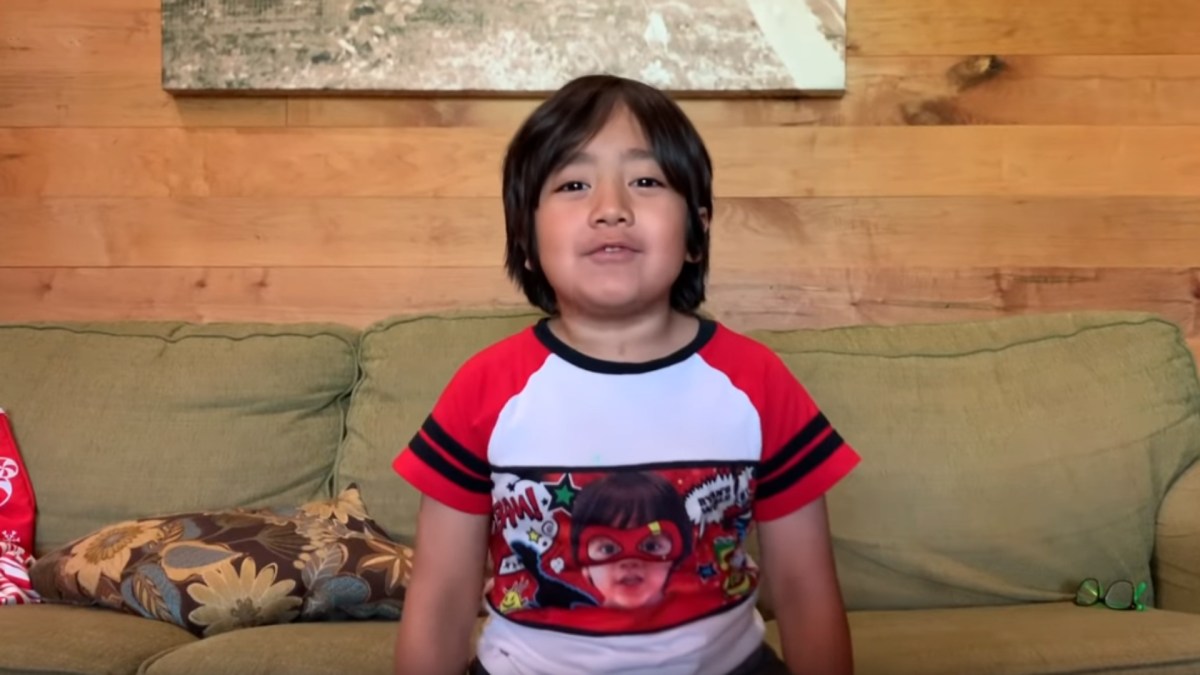 Ryan ToysReview dans l'une de ses vidéos. // Source : Ryan ToysReview