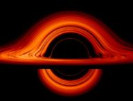 Un trou noir représenté par la Nasa. // Source : NASA’s Goddard Space Flight Center/Jeremy Schnittman