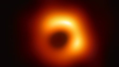 Le trou noir de la galaxie Messier 87. // Source : Wikimedia/CC/ESO (photo recadrée)